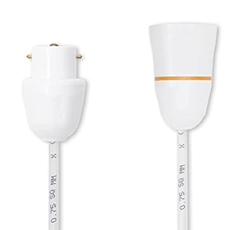 BITCORP Bulb Holder extension B 22 Socket with Flexible Wire & Adaptor Plug for Multipurpose Use Experiments,Parties,Festive Decorations,Diwali,Christmas,etc