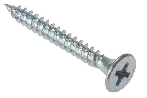 BITCORP DIY Hardware Quality Drywall Screws for Fixing Wood,Gypsum Board, Plywood, Fall Ceiling,Plaster Board, Etc fine Threaded (Pack of 150)(Sliver)