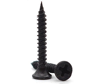 BITCORP DIY Hardware (Drywall Screw (Black), 1.25 Inch)