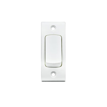 BITCORP 6 A Non Modular Switch One Way Electrical Modular Switch in White Colour