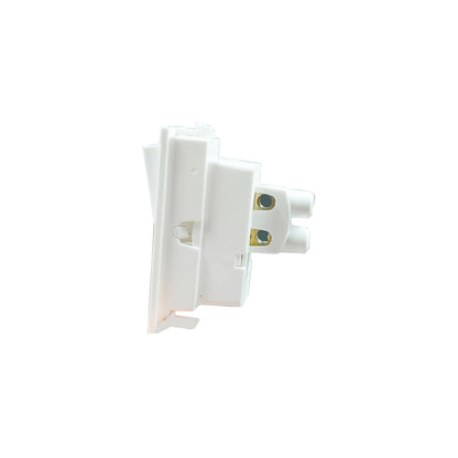 BITCORP 6 A Modular Switch One Way Electrical Modular Switch in White Colour