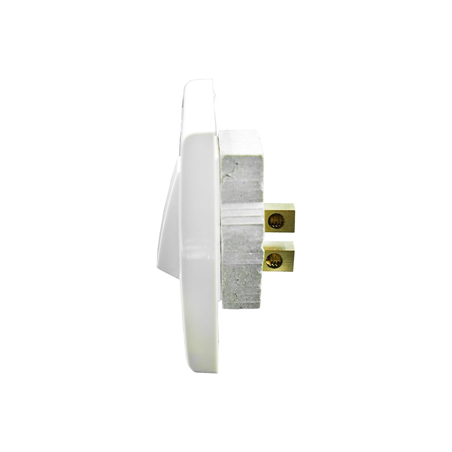 BITCORP 16A Non Modular Electrical Switch, White Colour, One Way Heavy Duty Switch