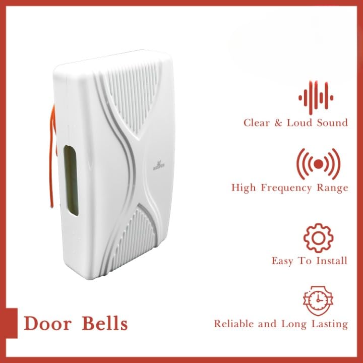 BITCORP Plastic Ocean Stereophonic Ding Dong Door Bell Electrical Doorbell ( Pack of 1)