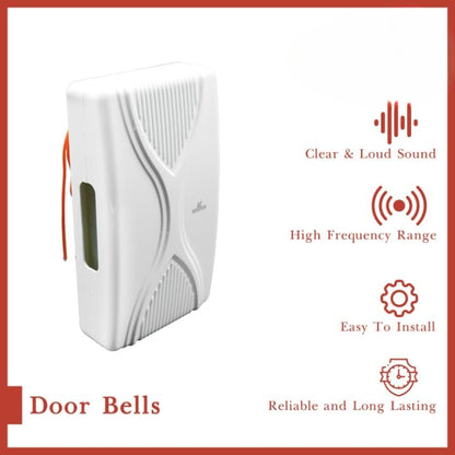 BITCORP Plastic Ocean Stereophonic Ding Dong Door Bell Electrical Doorbell ( Pack of 1)