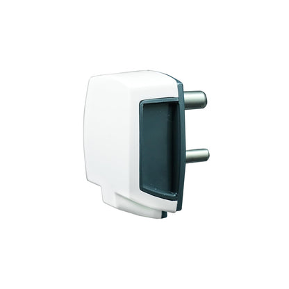BITCORP 6 A 3 Pin top Plug Plastic White Long Life Elegant Design Plug