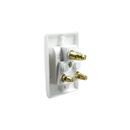 BITCORP 6A 5 Pin Non Modular Electrical Socket Elegant Design in White Colour
