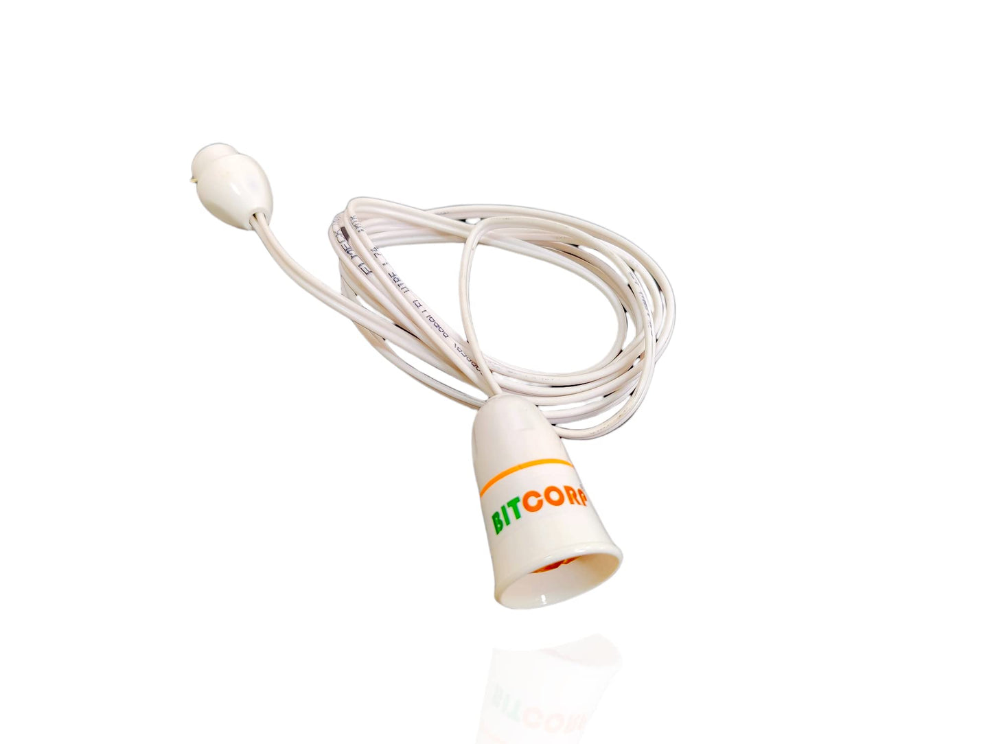 BITCORP Bulb Holder extension B 22 Socket with Flexible Wire & Adaptor Plug for Multipurpose Use Experiments,Parties,Festive Decorations,Diwali,Christmas,etc