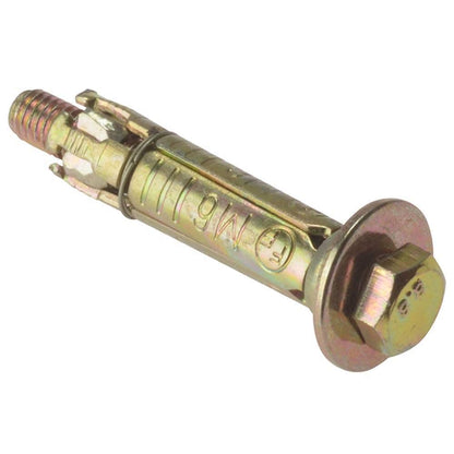 BITCORP Wall Anchor Fasteners Size 6 mm to 12 mm Pack of 12 PCS (Gold)