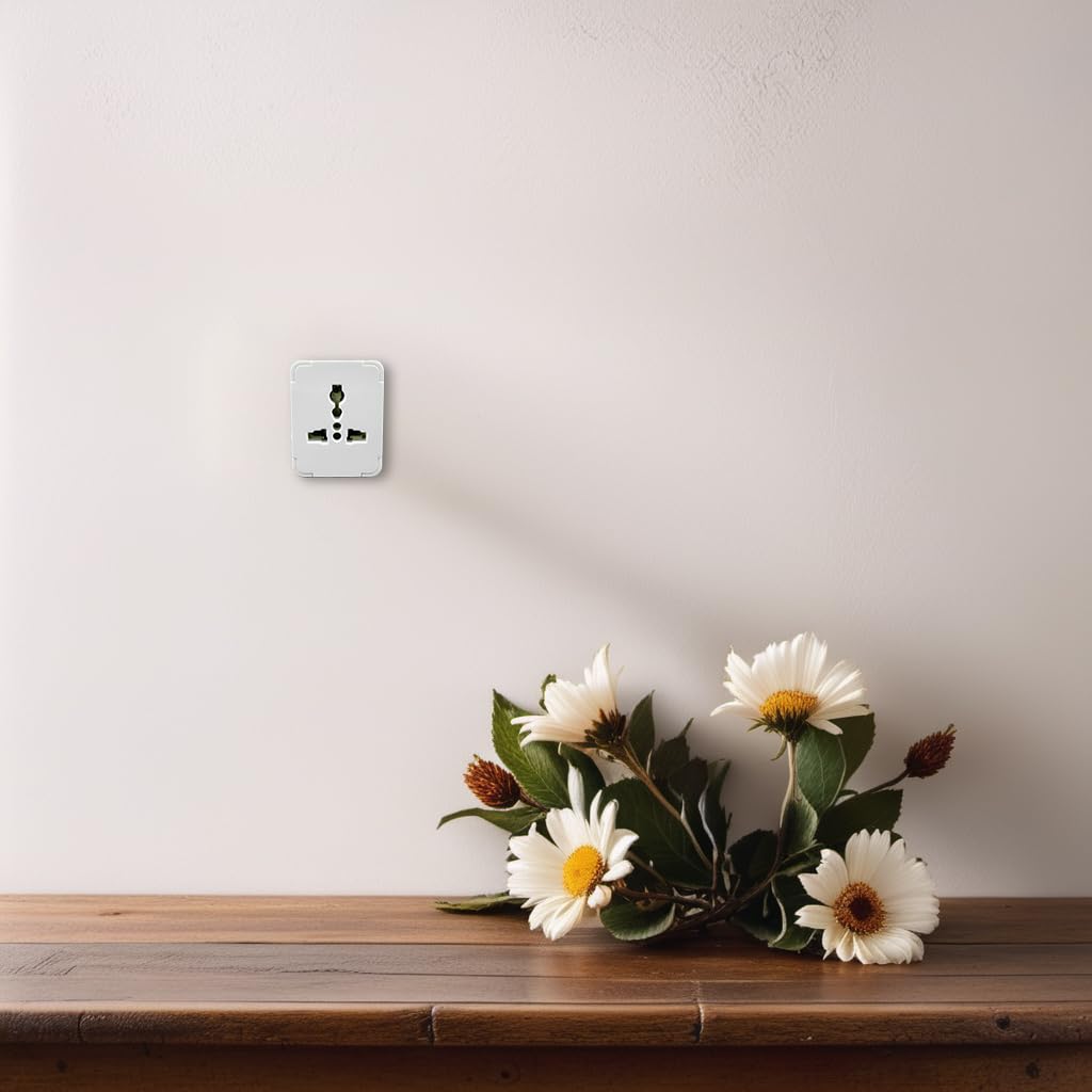 BITCORP 6A Multiplug Multiuses Socket without Shutter