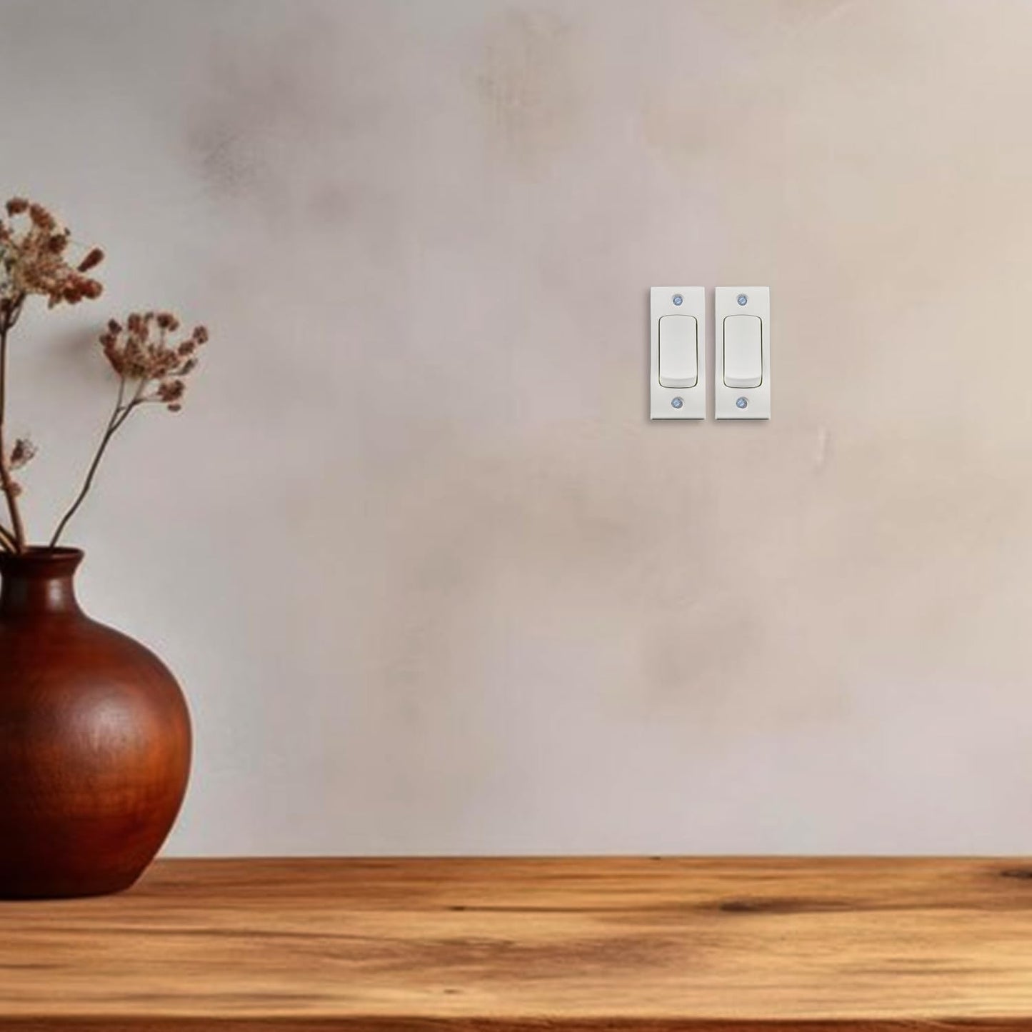 BITCORP 6 A Non Modular Switch One Way Electrical Modular Switch in White Colour