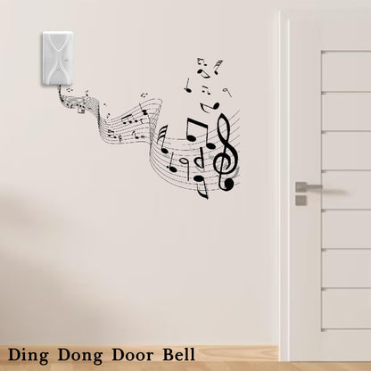 BITCORP Plastic Ocean Stereophonic Ding Dong Door Bell Electrical Doorbell ( Pack of 1)