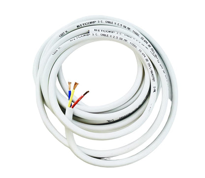 Bitcorp Extension Board Heavy Duty Box 15A 16A 20A with Thermal Protection Surge Protection | Cable Cord Suitable for Small and Heavy Duty Appliance (White)