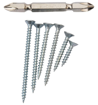 BITCORP Stainless Steel Star Head Screws for Fixing Wood, Plywood, Paster Boards, Dry Wall Screw - 0.5 inch (Pack of 150)