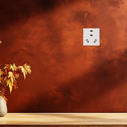 BITCORP 16A Socket with Shutter Module Universal Socket Safety Shutter white color