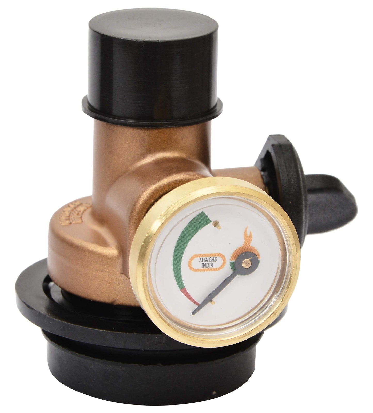 BITCORP GAS TRIP Original & Genuine Gas Safe 100% Automatic Gas Safety Device, Gas Leakage Detector, 100% Auto Cut Off, Golden (GOLD)(pack of 1)