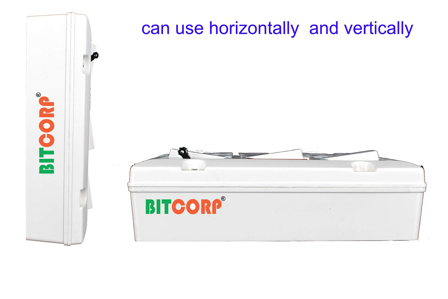 Bitcorp 16A 20A 25A Heavy Duty International Extension Board 6 Socket 6 (6000W) Surge Protector with Meter Long Wire Cable for Ac, Refrigerator, Washing Machine, Microwave & Large Appliances