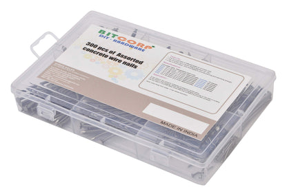 BITCORP DIY Hardware 300ACWN Metal Assorted Concrete Wire Nails (Pack of 300)