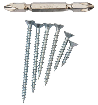 BITCORP Stainless Steel Star Head Screws for Fixing Wood, Plywood, Paster Boards, Dry Wall Screw - (Pack of 150)