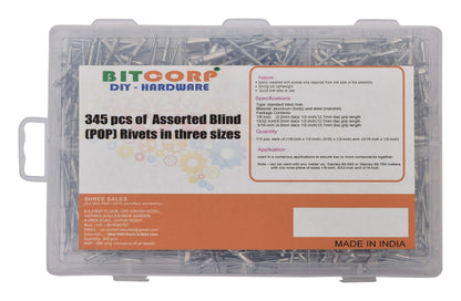 BITCORP DIY Hardware (Kit, Assorted Metal Blind)