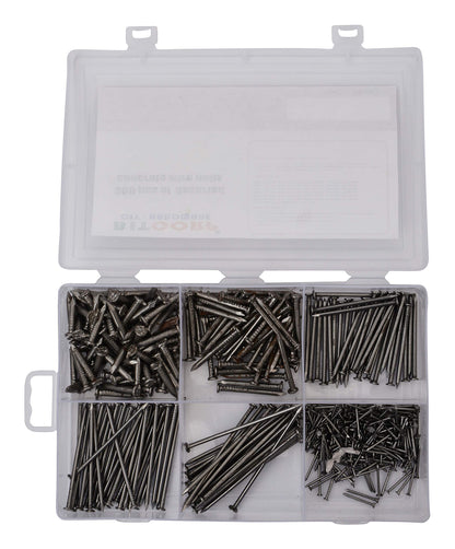 BITCORP DIY Hardware 300ACWN Metal Assorted Concrete Wire Nails (Pack of 300)