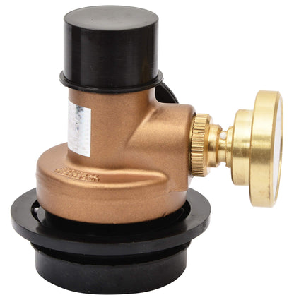 BITCORP GAS TRIP Original & Genuine Gas Safe 100% Automatic Gas Safety Device, Gas Leakage Detector, 100% Auto Cut Off, Golden (GOLD)(pack of 1)