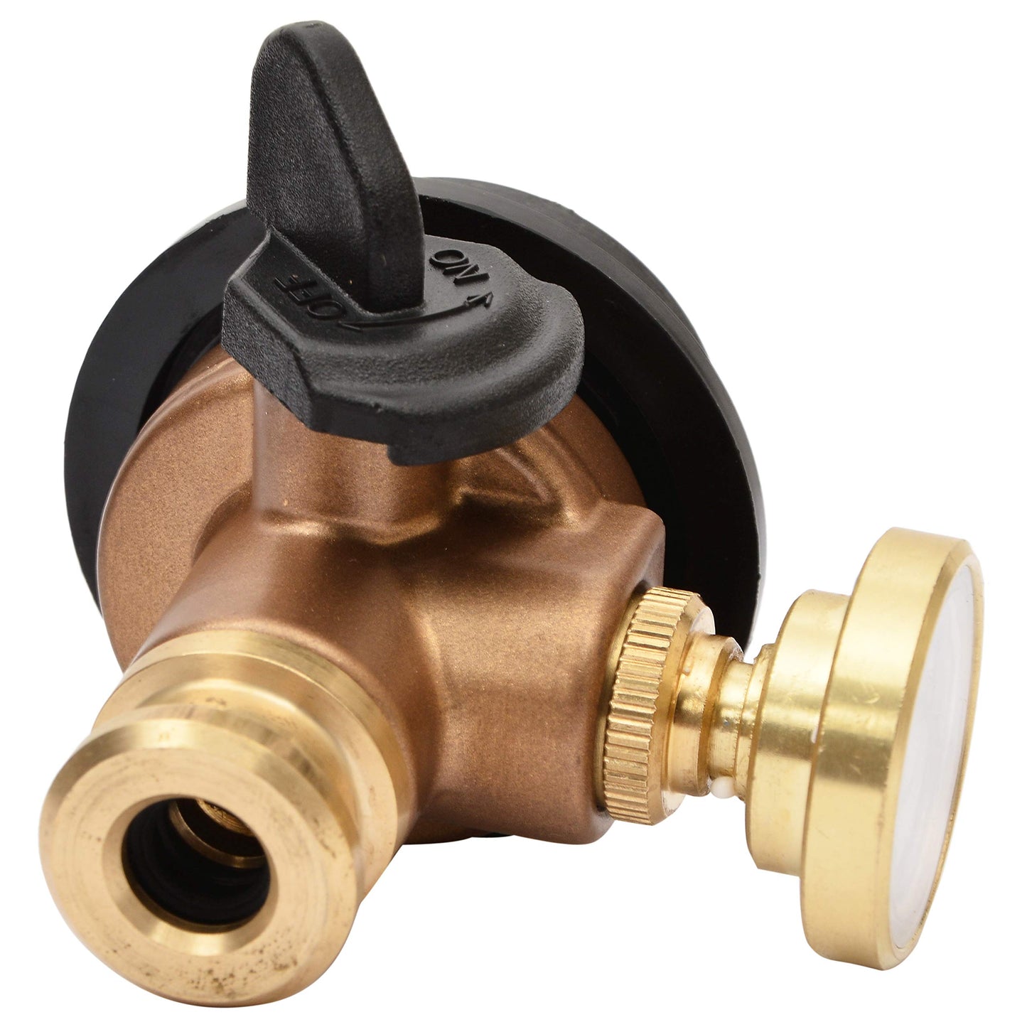 BITCORP GAS TRIP Original & Genuine Gas Safe 100% Automatic Gas Safety Device, Gas Leakage Detector, 100% Auto Cut Off, Golden (GOLD)(pack of 1)